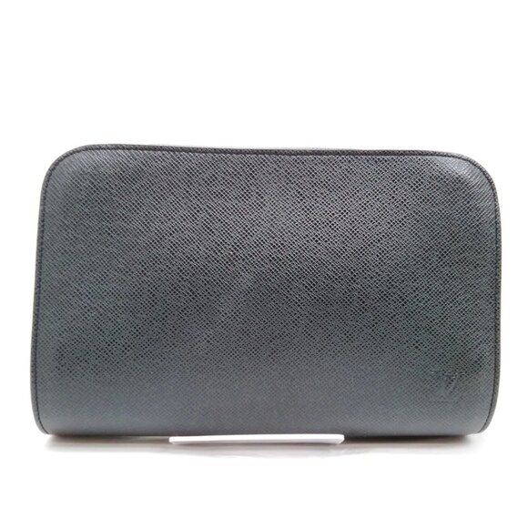 Louis Vuitton LV Clutch Bykal Black Taiga 269-031525 - Picture 1 of 16